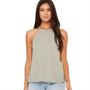 new • bella canvas flowy high neck tank